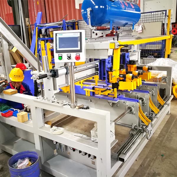 Automatic Pallet Nailing Machine for European Wood Block Pallet