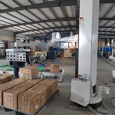 Robotic Palletizer Depalletizing with Robotic Programming Language Using Air 6-7 Kg