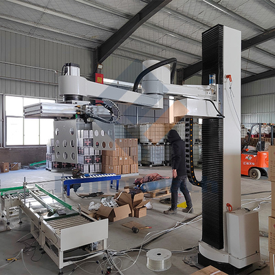 Robotic Programming Language Robotic Palletizer for Carbon Steel Baking Varnish Palletizing