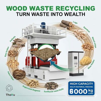 Buy Molded Presswood Pallet Maker Machine For Waste Wood online manufacture