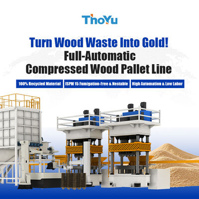 Buy Wood Pallet Press Machine For Recycling Waste Kraft Paper online manufacture