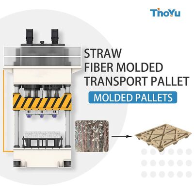 Buy Coconut Shell Reused Recycled Coconut Fiber Pallet Press Machine online manufacture