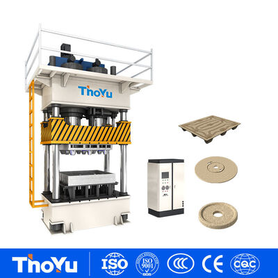 Buy Engineered Molded Wood Pallet Making Machine 4 Way Presswood Pallet Machine online manufacture
