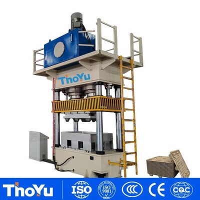 Buy Fumigation Free Green Plants Fiber Wooden Pallet Making Machine online manufacture