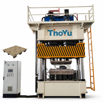 Buy Molded Paper Pallet Machine Recycling Cardboard into Full Four-way Entry Pallet online manufacture