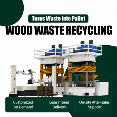 Buy Low-Cost Compressed Wood Pallet Machine for Making Coconut Fiber Pallet from China online manufacture