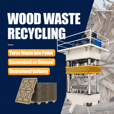 Buy Reuse Sugar Cane Wastes Bagasse Wood Pallet Machine online manufacture