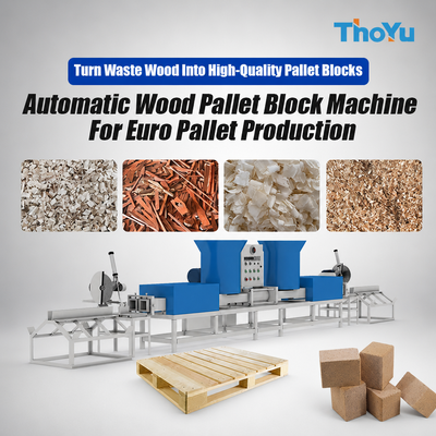 Buy Compressed Sawdust Pallet Block Machine online manufacture