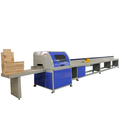 CNC Solid Wooden Pallet Slats Cutting Saw Machine For Pallet Production