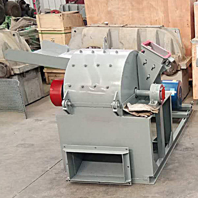 Two Feeding Ports Tree Branch Wood Crushing Machine For Sawdust