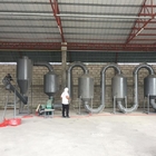 900 Kg H 7.5 KW Air Flow Sawdust wood chip drying equipment
