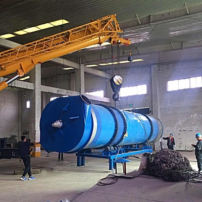 Straw Sawdust Rotating Drum Dryer