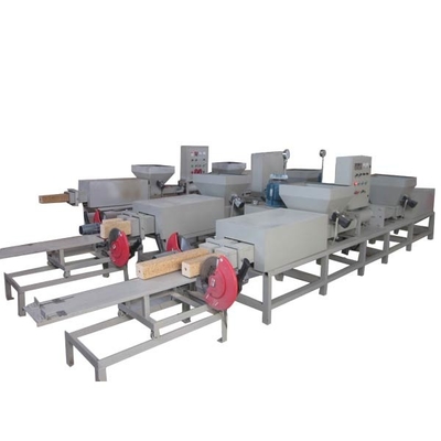 Automatic European Standard Pallet Feet Block Machine