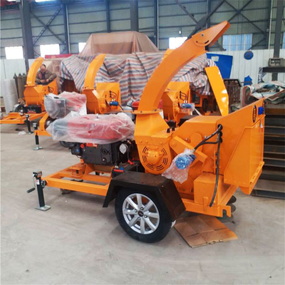 Diesel Mobile Tree Branch Garden Wood Crushing Machine