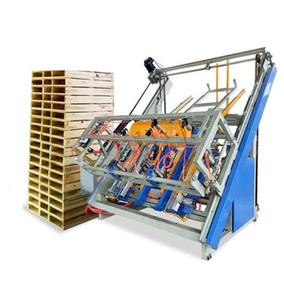 Hydraulic CNC Stringer Wooden Pallet Chief Nailing Machine