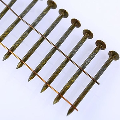 15 Degree 2 Inch X 0.090 Inch Wood Pallet Coil Nail
