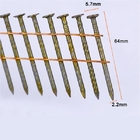 stainless Steel Bright 15 Degree Framing Wood Pallet Coil Nail