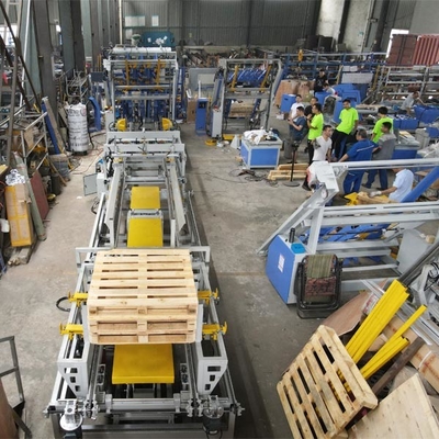 Hydraulic CNC Stringer Wooden Pallet Chief Nailing Machine