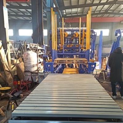 Auto Stacking Euro Block Pallet Nailer Machine