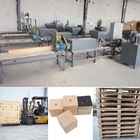 Canada Customized Euro Wood Sawdust Block Pallet Machine