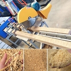 Italy Double Head Sawdust Wood Square Pallet Blocks Machine