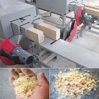 Italy Double Head Sawdust Wood Square Pallet Blocks Machine