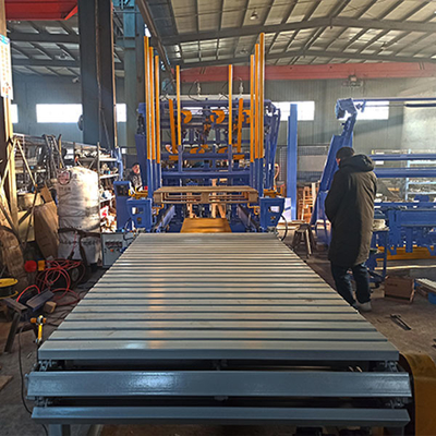 Large Sizes European Solid Wooden Pallet Skids Nailing Assembly Machine