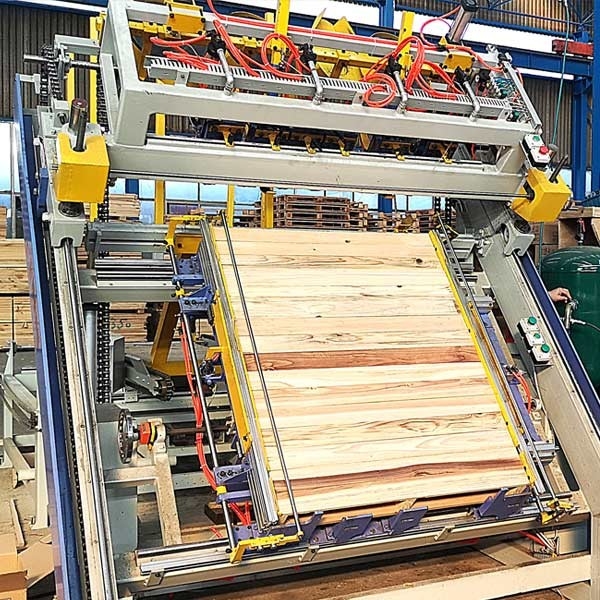 1200*1000mm Pallet Nailing Machine For Non Standard American Pallets