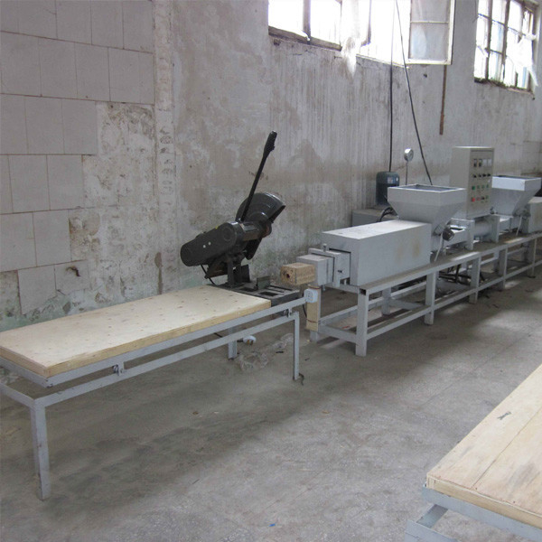 Single Head Wood Pallet Block Production Line Machines