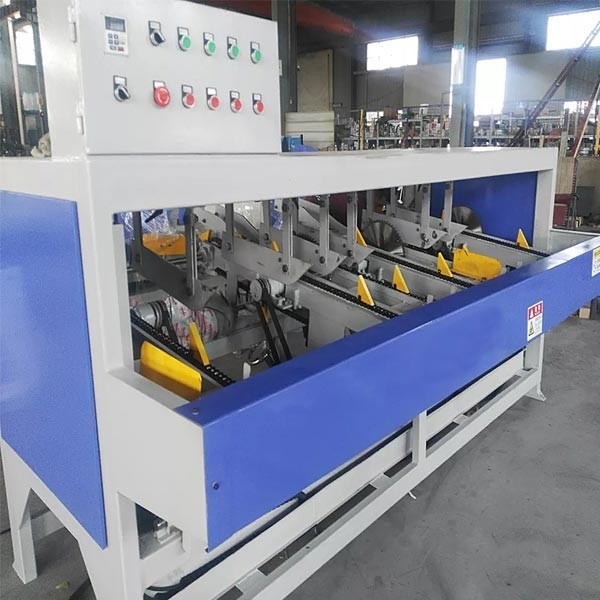 Automatic Band Saw Machine Cutting Wood Pallet Deck Boards Saw Machine