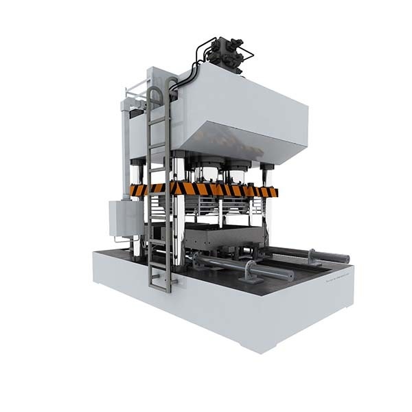 Molded Paper Pallet Machine Recycling Cardboard into Full Four-way Entry Pallet