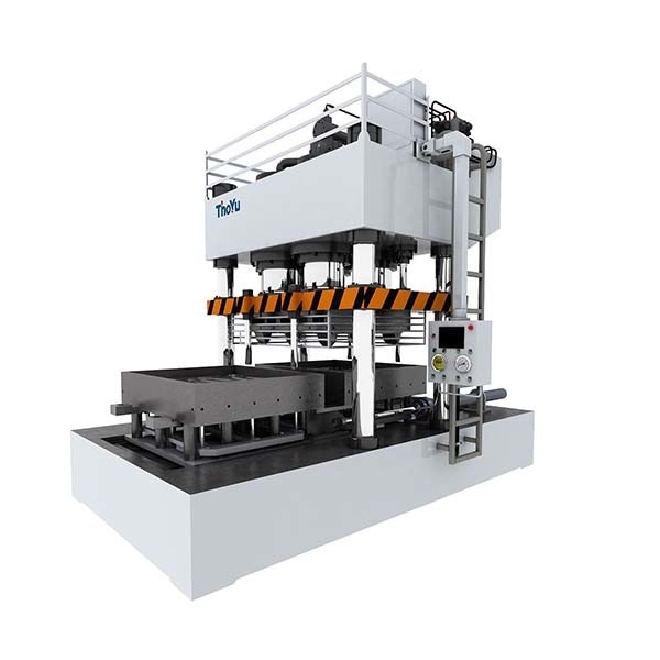 Mexico Double Molds Pallet Making Equipment For Wood Sawdust